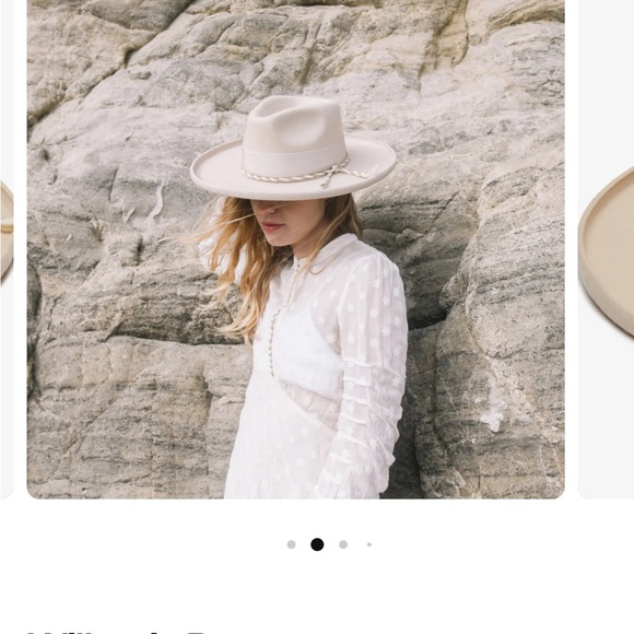 Anthropologie Wyeth Olin Wylder hat new medium willow hat with tags main image 13